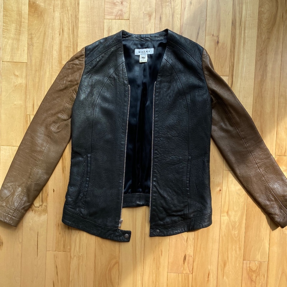 Wayne Leather Jacket‎
